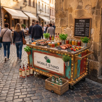 Portable Vendor Booth Plans, DIY Folding Market Stall, Craft Show Display Stand (Digital Download)