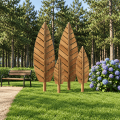 Giant Wooden Leaf DIY Plans – Outdoor Garden Sculpture & Yard Decor