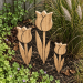 Giant Wooden Tulip DIY Plans – Modern Outdoor Garden Sculpture & Yard Decor