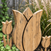 Giant Wooden Tulip DIY Plans, Modern Garden Sculpture (Digital Download) Giant Wooden Tulip DIY Plans, Modern Garden Sculpture (Digital Download)