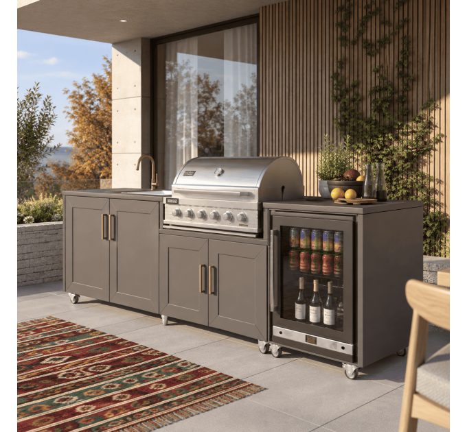Create Your Own Outdoor Grill Kitchen with Our Digital Download