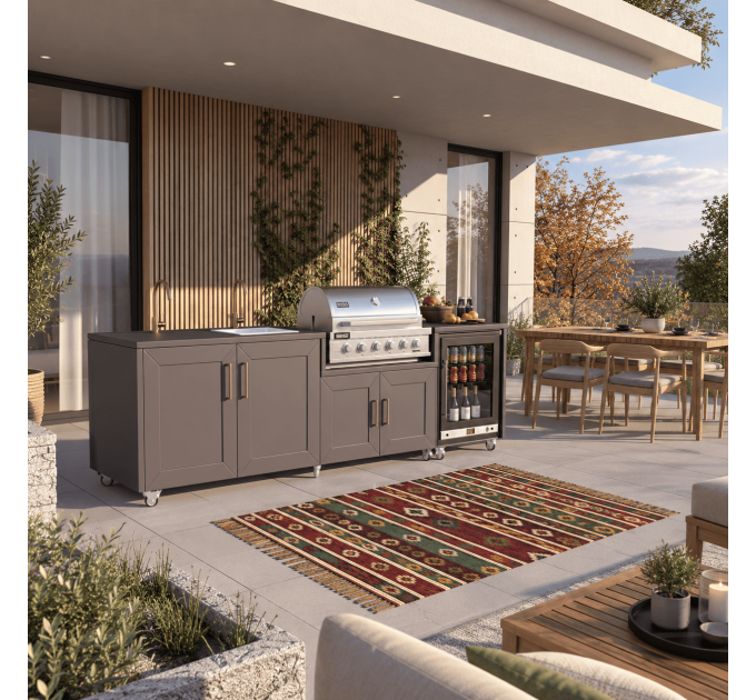 Create Your Own Outdoor Grill Kitchen with Our Digital Download