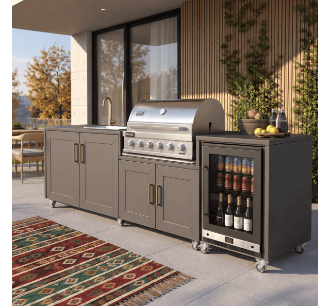 Create Your Own Outdoor Grill Kitchen with Our Digital Download