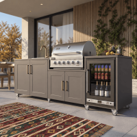 DIY Outdoor grill kitchen - 10ft, Grill cabinet, Grill table, Grill master center, Outdoor kitchen - Digital Download Only DIY Outdoor grill kitchen - 10ft, Grill cabinet, Grill table, Grill master center, Outdoor kitchen - Digital Download Only