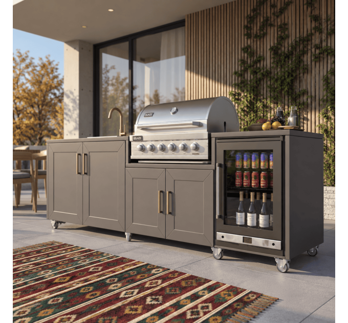 Create Your Own Outdoor Grill Kitchen with Our Digital Download
