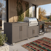 DIY Outdoor grill kitchen - 10ft, Grill cabinet, Grill table, Grill master center, Outdoor kitchen - Digital Download Only DIY Outdoor grill kitchen - 10ft, Grill cabinet, Grill table, Grill master center, Outdoor kitchen - Digital Download Only