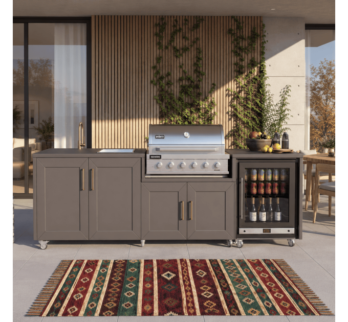 Create Your Own Outdoor Grill Kitchen with Our Digital Download