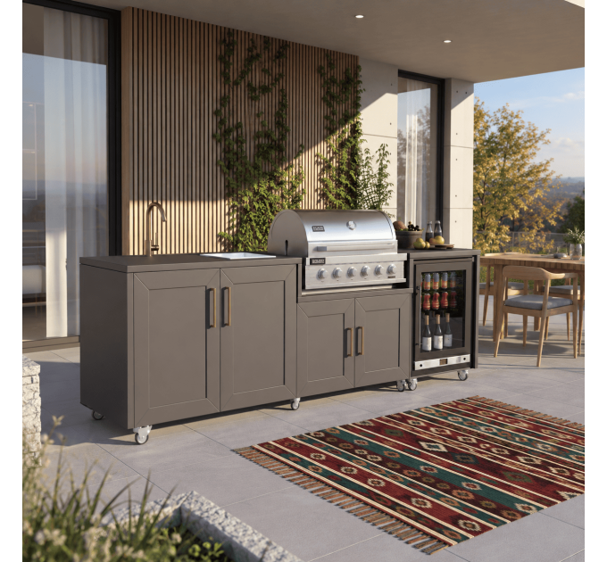 Create Your Own Outdoor Grill Kitchen with Our Digital Download