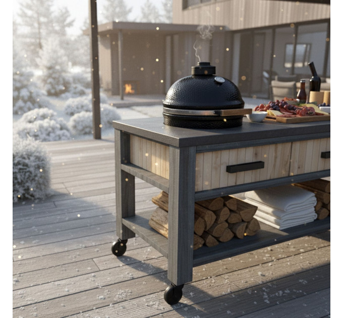 DIY Outdoor Kitchen Table Plans - Wooden Kitchen Instructions