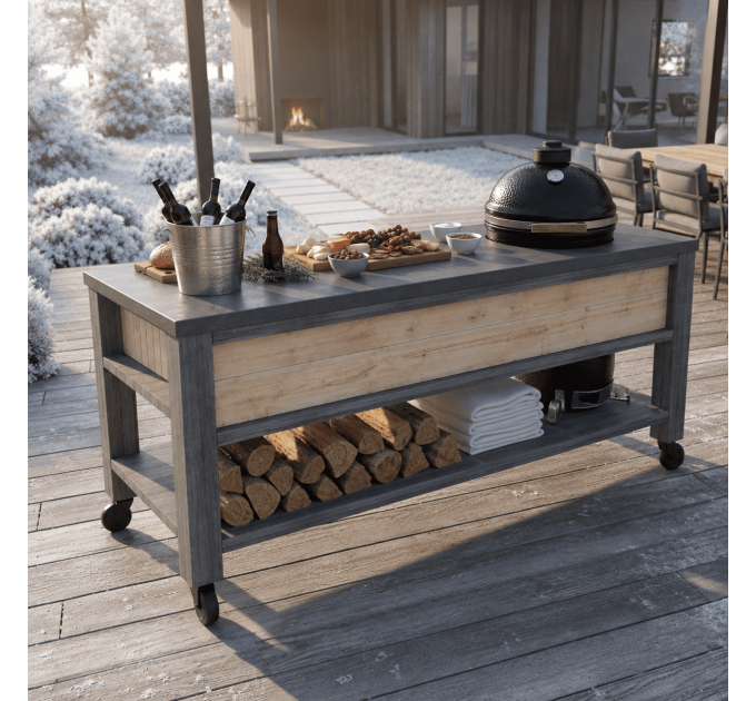 DIY Outdoor Kitchen Table Plans - Wooden Kitchen Instructions