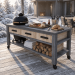DIY Outdoor Kitchen Table Plans - Wooden Kitchen Instructions
