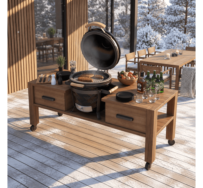 Build Your Dream Wooden Outdoor Kitchen with Our Comprehensive DIY Guide