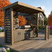 Step-by-Step Wooden Outdoor Kitchen Plans - Digital Download