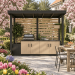 DIY Wooden Outdoor Kitchen Plans - Digital Download