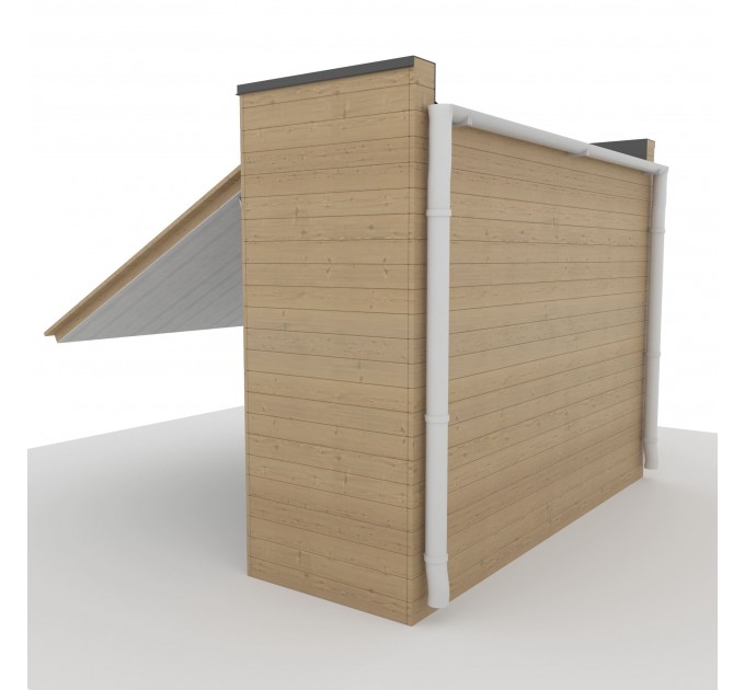 DIY Grill Shelter Plans – BBQ Shed Kit with Closing Panels