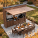 DIY Grill Shelter Plans – BBQ Shed Kit with Closing Panels