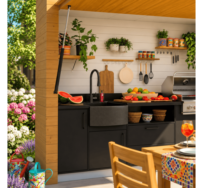 Build Your Own BBQ Haven: DIY Grill Shed Station - Instant Digital Download