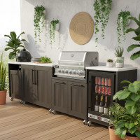 DIY Outdoor grill kitchen - 12ft, Grill cabinet, Grill table, Grill master center, Outdoor kitchen - Digital Download Only DIY Outdoor grill kitchen - 12ft, Grill cabinet, Grill table, Grill master center, Outdoor kitchen - Digital Download Only