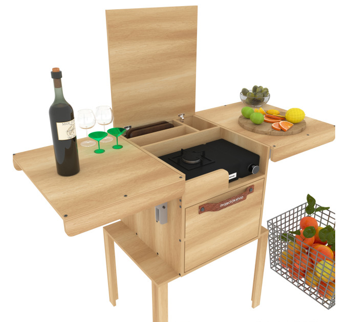 Create Your Own Portable Camping Kitchen with Digital Downloads