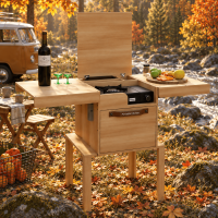 DIY Portable camping kitchen, Mobile kitchen organized, Kitchen box, Storage box, Outdoor storage - Digital Download Only DIY Portable camping kitchen, Mobile kitchen organized, Kitchen box, Storage box, Outdoor storage - Digital Download Only
