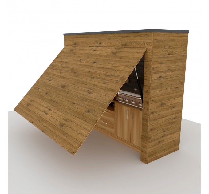 Build Your Own BBQ Haven: DIY Grill Shed Station - Instant Digital Download