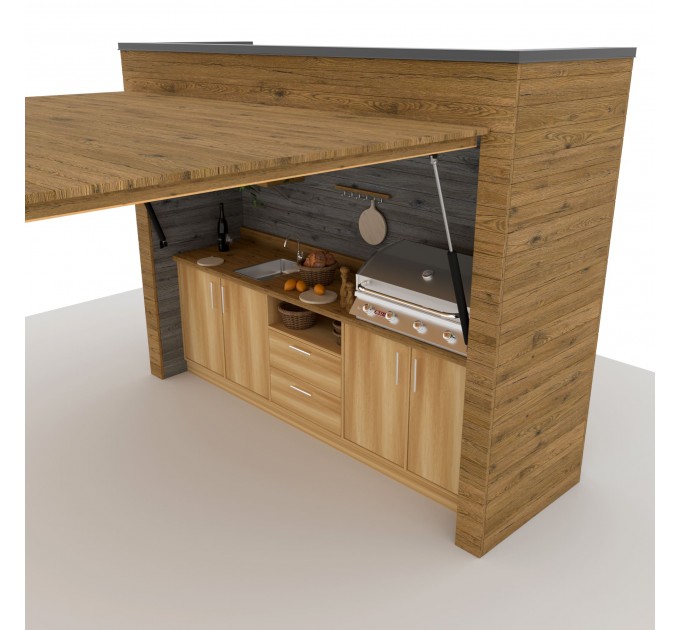 Build Your Own BBQ Haven: DIY Grill Shed Station - Instant Digital Download