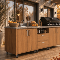 DIY Grill cabinet, Grill table, Outdoor kitchen - Digital Download Only DIY Grill cabinet, Grill table, Outdoor kitchen - Digital Download Only