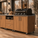 Get Your DIY Grill Cabinet, Grill Table, and Outdoor Kitchen Plans Here