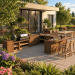 DIY Modular Outdoor Kitchen and BBQ Table - Download Your Plans Instantly