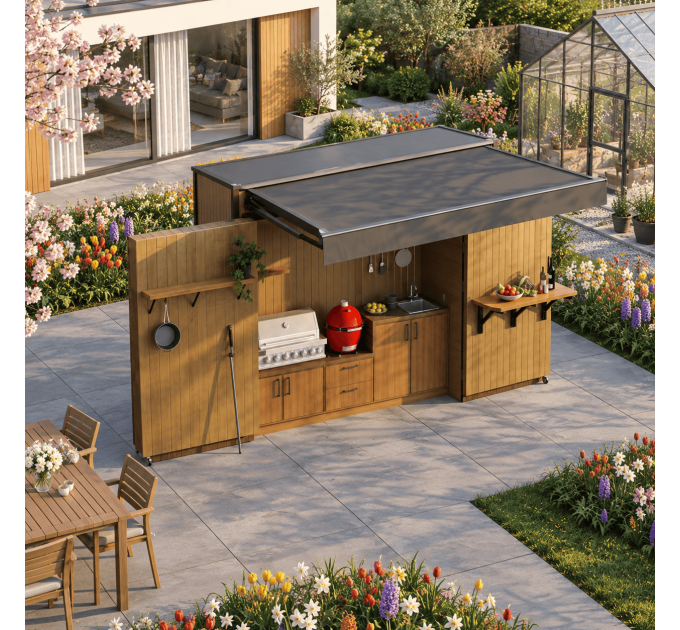 Build Your Own Grill Shed Station - Complete DIY Plans for an Enclosed BBQ Space