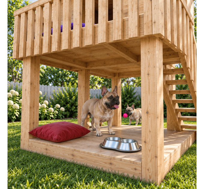 DIY wooden doghouse instructions, Wooden dog house, Outdoor dog house, Luxury dog houses, Dog house bed - Digital Download Only