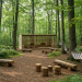 Modern pergola, patio plan, shelter plan, covered shelter, outdoor house, pavilion plan - Digital Download Only