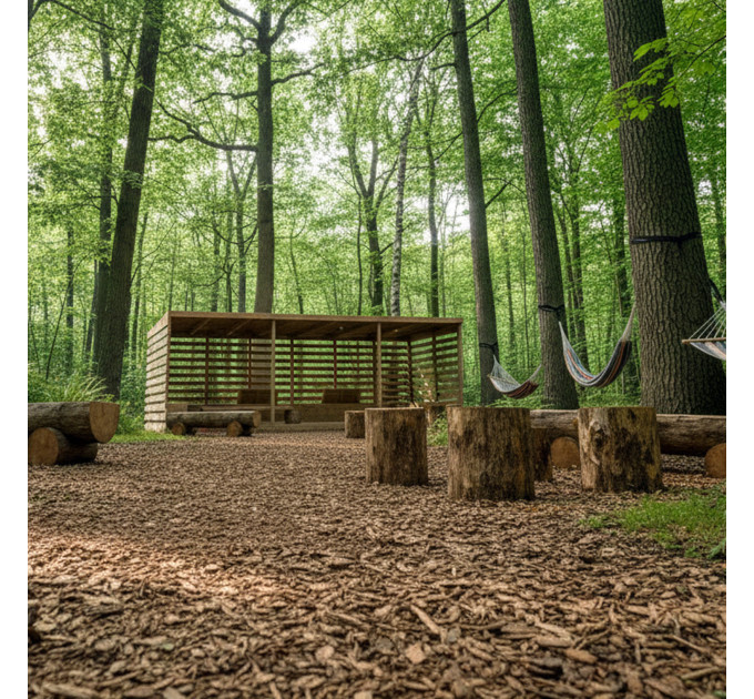 Modern pergola, patio plan, shelter plan, covered shelter, outdoor house, pavilion plan - Digital Download Only