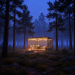 Modern patio plan, shelter plan, covered shelter, outdoor house, pavilion plan, pergola - Digital Download Only