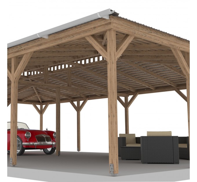 DIY Pergola, Wood gazebo plan, Complete pavilion, Gable timber frame pavilion, Gable pergola - Digital Download Only