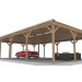 DIY Pergola, Wood gazebo plan, Complete pavilion, Gable timber frame pavilion, Gable pergola - Digital Download Only