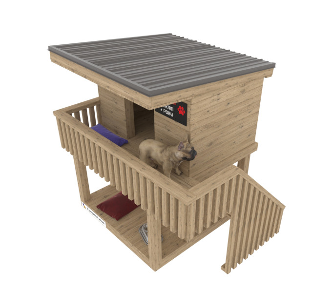 DIY wooden doghouse instructions, Wooden dog house, Outdoor dog house, Luxury dog houses, Dog house bed - Digital Download Only