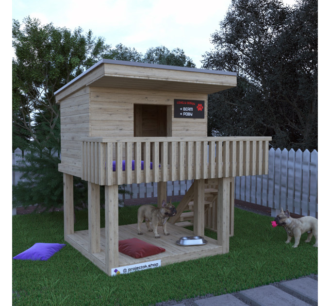 DIY wooden doghouse instructions, Wooden dog house, Outdoor dog house, Luxury dog houses, Dog house bed - Digital Download Only