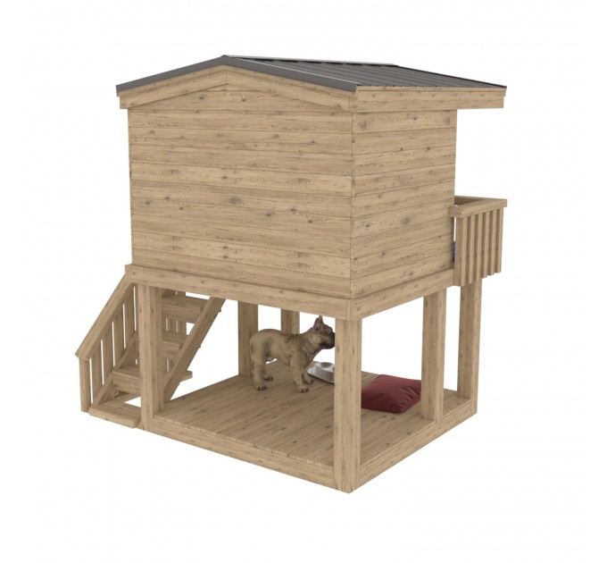 Wooden doghouse, Step-by-step guide, DIY doghouse plans, Luxury dog houses, Dog house bed, Large/medium dog house - Digital Download Only