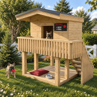 Wooden doghouse, Step-by-step guide, DIY doghouse plans, Luxury dog houses, Dog house bed, Large/medium dog house - Digital Download Only Wooden doghouse, Step-by-step guide, DIY doghouse plans, Luxury dog houses, Dog house bed, Large/medium dog house - Digital Download Only