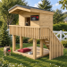 Wooden doghouse, Step-by-step guide, DIY doghouse plans, Luxury dog houses, Dog house bed, Large/medium dog house - Digital Download Only
