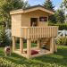 Wooden doghouse, Step-by-step guide, DIY doghouse plans, Luxury dog houses, Dog house bed, Large/medium dog house - Digital Download Only