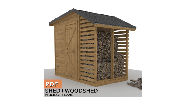 Shed and Woodshed Complex DIY - Digital Download Only
