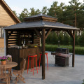 Outdoor Bar, backyard party pavilion, open-air bar, beach bar, outdoor house, party bar plan - Digital Download Only