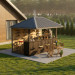 DIY Beach bar, outdoor open-air bar, backyard party pavilion, outdoor house, party bar plan - Digital Download Only