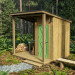 Outdoor Bathroom Shed Plans – Modern Outhouse with Shower, Toilet & Sink