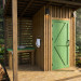 Outdoor Bathroom Shed Plans – Modern Outhouse with Shower, Toilet & Sink