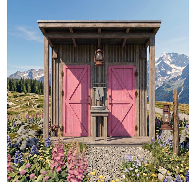 Modern Outhouse Plans – Outdoor Shed & Bathroom Blueprints