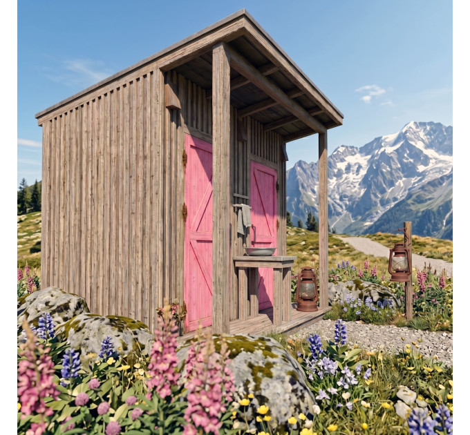 Modern Outhouse Plans – Outdoor Shed & Bathroom Blueprints