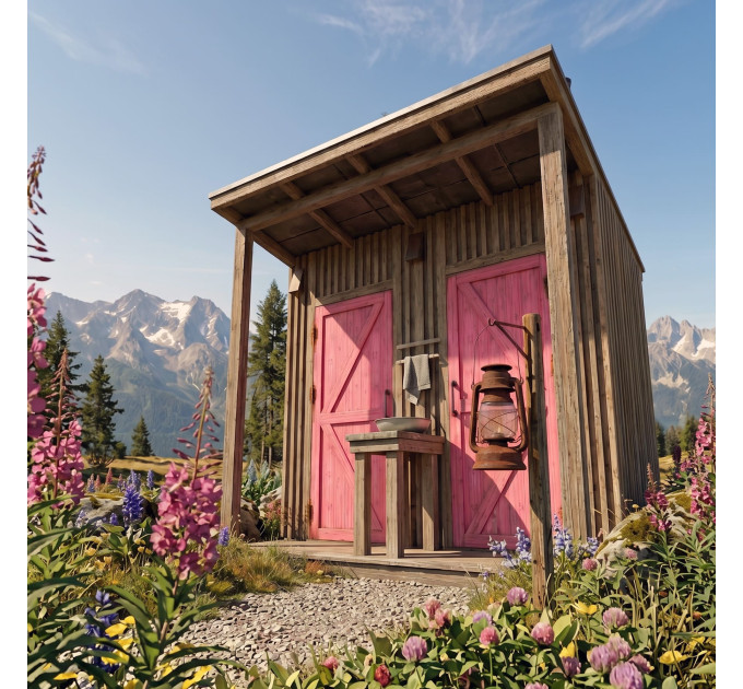 Modern Outhouse Plans – Outdoor Shed & Bathroom Blueprints